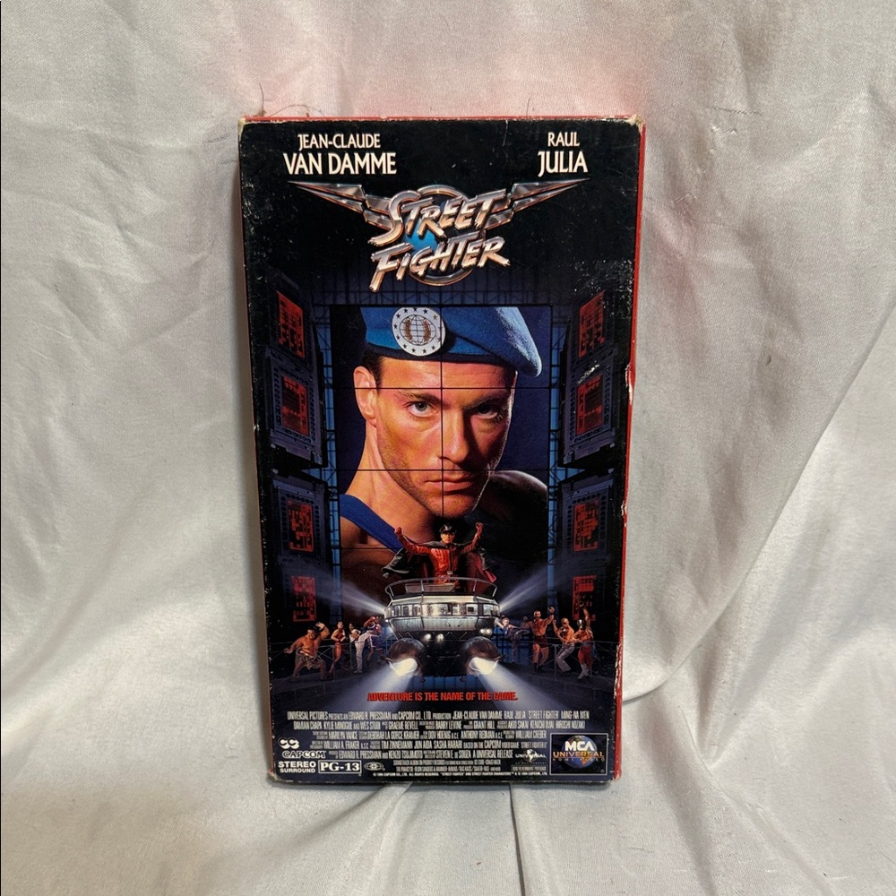 Van Damme Street Fighter VHS Movie